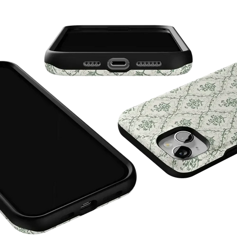 Sage Tapestry | Floral Vines Case