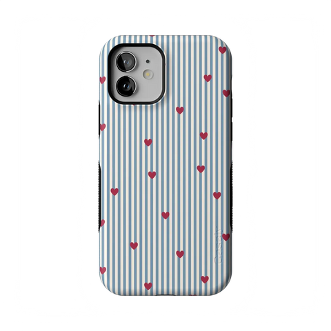 Love Lines | Blue Stripes Case