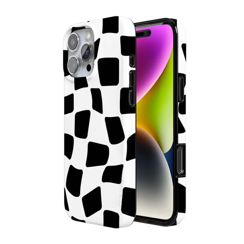 Funky Checkerboard | High Contrast Design Case