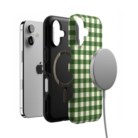 Checked Twice | Green Plaid Case