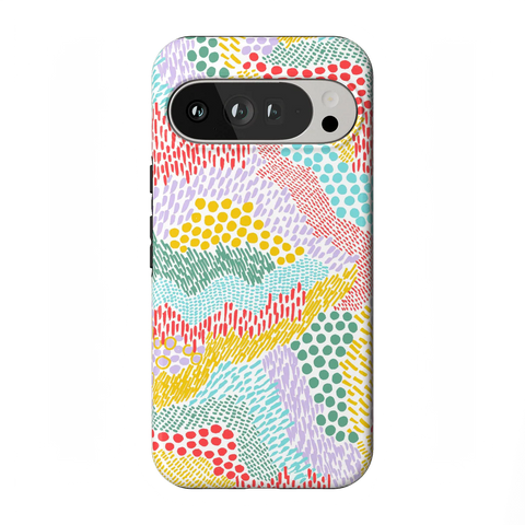 Color Me Happy | Pattern Colorblock Case
