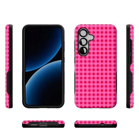 Sweet Jam | Hot Pink Gingham Case