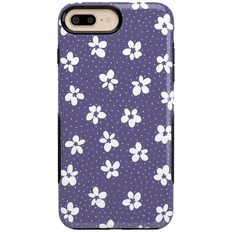 Flower My World | Purple Mauve Floral Case