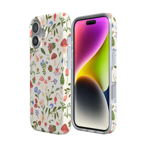 Garden Party | Mushroom Floral Case