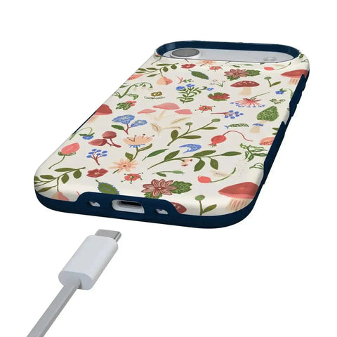 Garden Party | Mushroom Floral Case