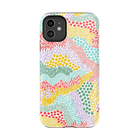 Color Me Happy | Pattern Colorblock Case