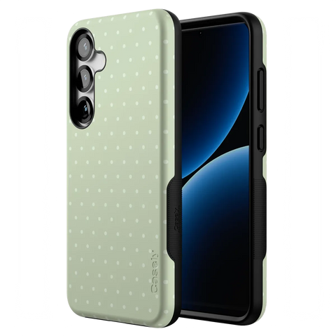 On the Dot | Green Polka Dot Case