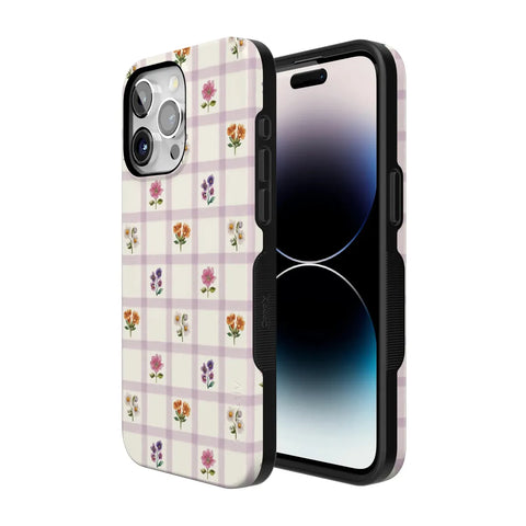 Meadow Check | Floral Gingham Case