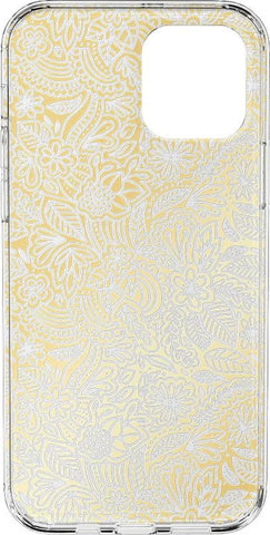 Floral Mandala | Rose Gold Clear Case