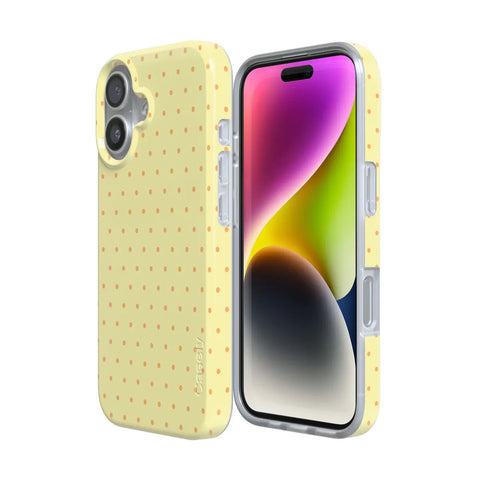 On the Dot | Yellow Polka Dot Case