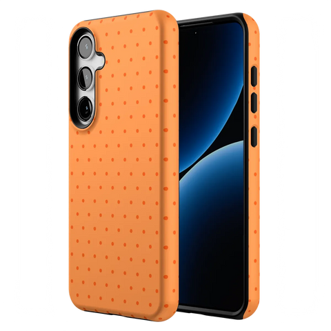 On the Dot | Orange Polka Dot Case