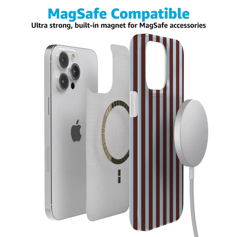 Sunday in Brooklyn | Blue Stripes Case