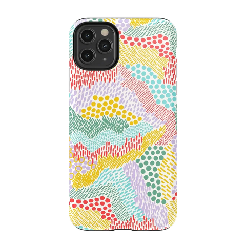 Color Me Happy | Pattern Colorblock Case