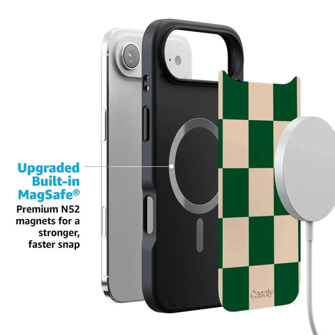 Fit Check | Green Checkerboard Case