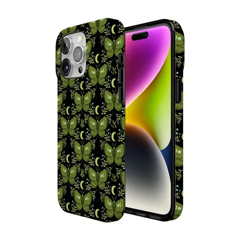 Mystic Moths | Green Twilight Case