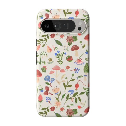 Garden Party | Mushroom Floral Case