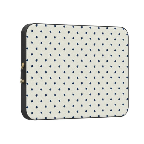 Tiny Stars | Blue & White Laptop Case