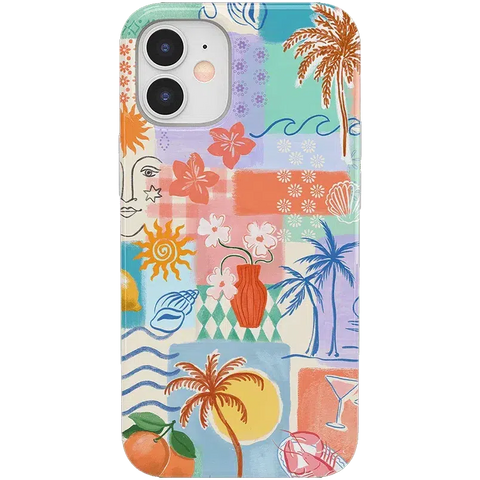 Tropical Heat | Beachy Collage Case