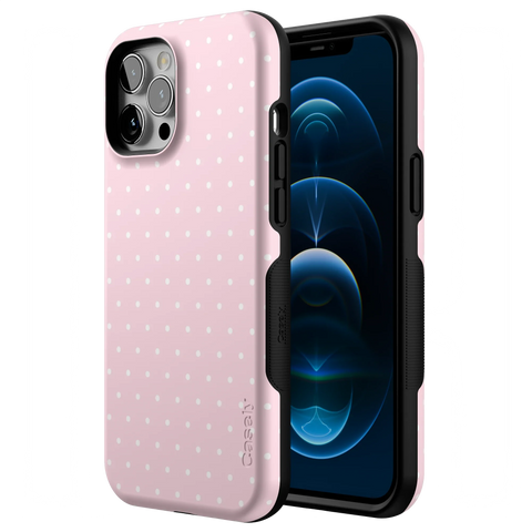 On the Dot | Pink & White Polka Dot Case