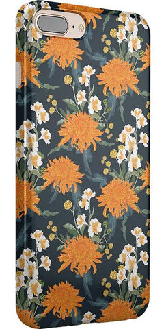 Off Tropic Floral | Exotic Orange Flower Case