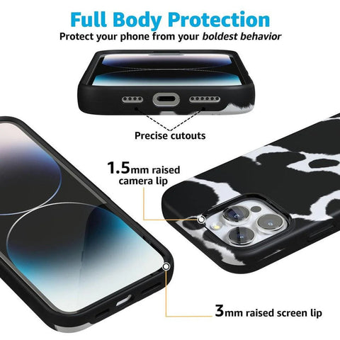Current MOOd | Cow Print Case