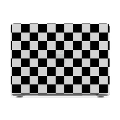 Fit Check | Black Checkerboard Laptop Shell