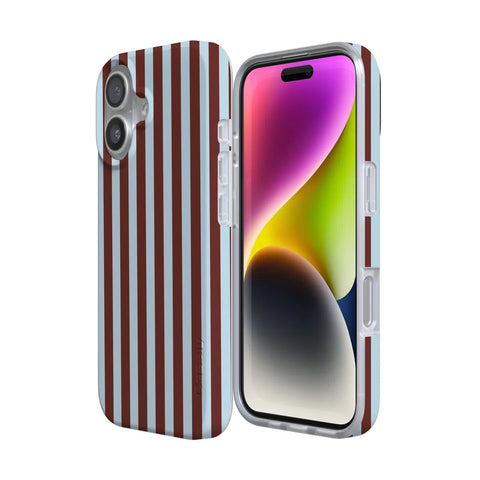 Sunday in Brooklyn | Blue Stripes Case
