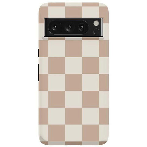 Fit Check | Neutral Checkerboard Google Pixel Case