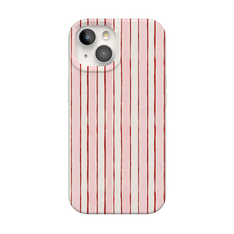 Pretty in Pastel | Blush Stripes Case