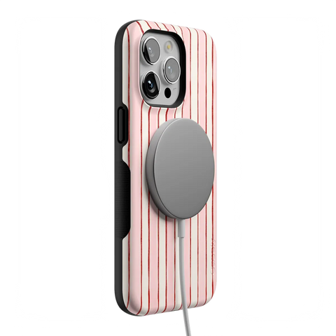 Pretty in Pastel | Blush Stripes Case