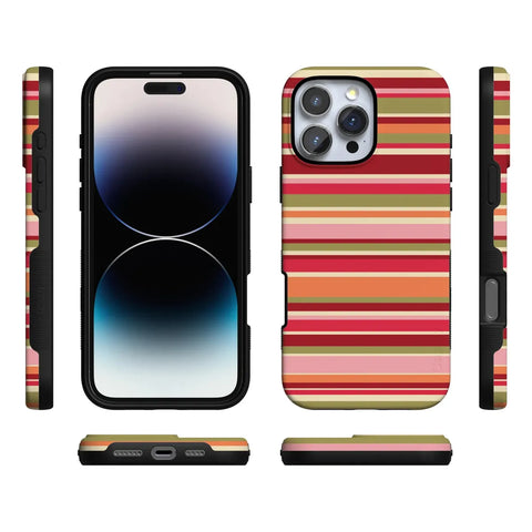 Citrus Stripes | Poolside Print Case