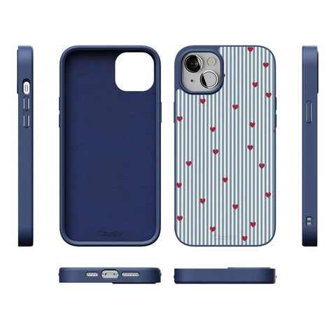 Love Lines | Blue Stripes Case