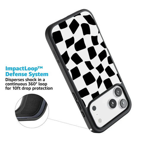 Funky Checkerboard | High Contrast Design Case