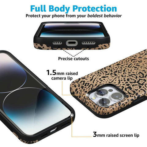 Born to Be Wild | Jaguar Print Case