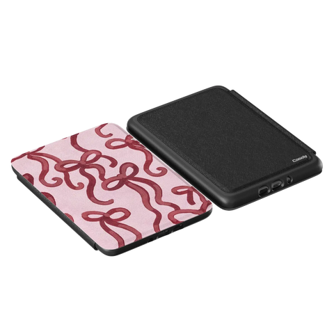 Love Me Knot | Mauve Bow Kindle Case