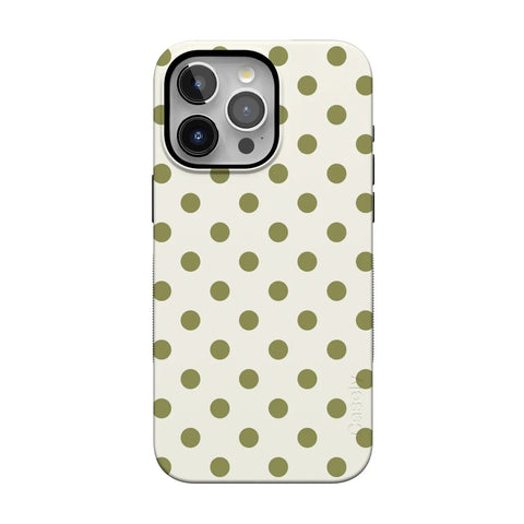 Spotted in SoHo | Green Polka Dot Case