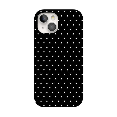 On the Dot | White Polka Dot Case