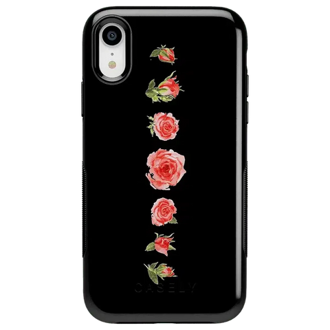 Accept the Rose | Blooming Red Rose Floral Case