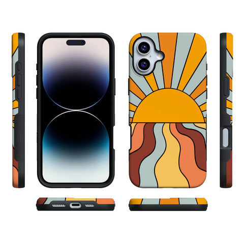 Shine On | Retro Sunset Case