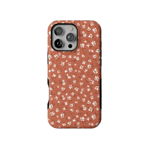 Mocha Meadow | Tiny Flowers Case
