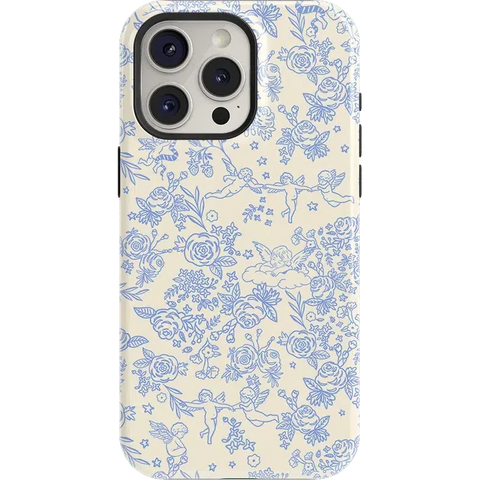 Cupid's Canvas | Periwinkle Floral Case