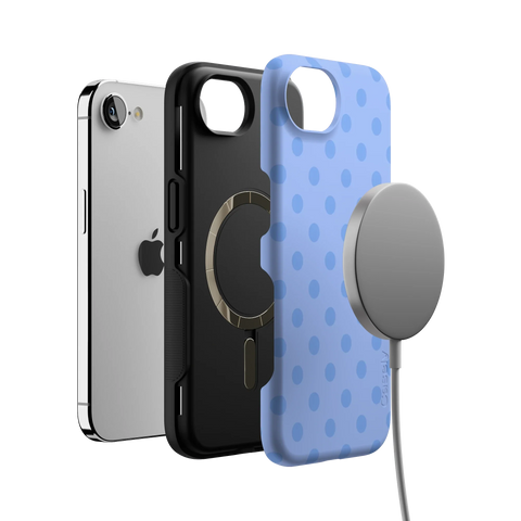 Spotted in SoHo | Periwinkle Polka Dot Case