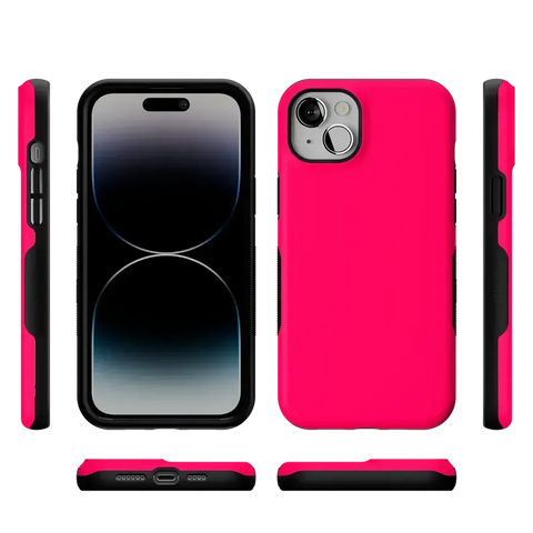 Think Pink | Solid Neon Pink Case