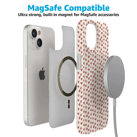 Lovebug | Mauve Hearts Case