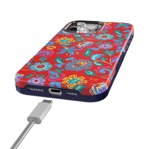 Painted Flowers | Frida Kahlo Floral Case