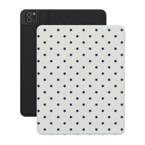 Tiny Stars | Blue & White iPad Case