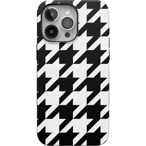 Houndstooth | High Contrast Design Case