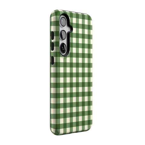 Checked Twice | Green Plaid Case