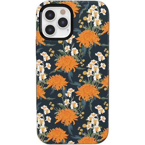 Off Tropic Floral | Exotic Orange Flower Case