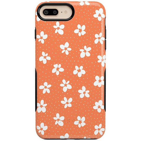 Flower My World | Burnt Orange Floral Case
